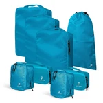 8 Piece Compression Packing Cubes Set - Double Capacity Design For Travel S.... Fixed Price $59.40.