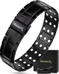 3x Strength Magnetic Bracelets For Men Effective Titanium Mens Brac. Fixed Price $94.10.