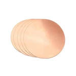 5 Pcs Pure Copper Round Plate, 9 Gauge 0.12" Thickness X 2" Diameter, .... Fixed Price $36.05.