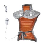 Massaging Heating Pad For Neck And Shoulders Back, 24" X 35" Large Electric. Fixed Price $80.86.