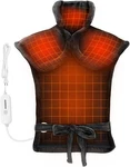 Comfier Large Heating Pad For Back, Neck & Shoulder, Auto Shut Off, 3 Heat Level. Fixed Price $53.99.