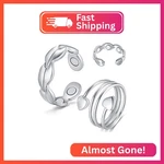 Cigmag 2pcs Copper Rings For Women - Pure Magnetic Ring Strong Magnets. Fixed Price $12.83.