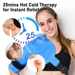 Shoulder Ice Pack Wrap Cuff Hot Cold Therapy Support Brace Pain Relief Reusable. Fixed Price $21.84.