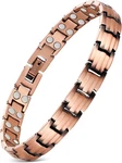Feraco Copper Bracelets For Women, 2x Ultra Strength Magnetic Bracelet With 3500. Fixed Price $35.42.