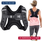 Henkelion Weighted Vest Weight For Men Women Kids Weights Included, Body We. Fixed Price $23.42.