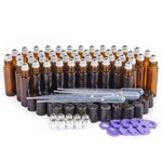 Hoa Kinh Roller Bottles For Essential Oils 10ml 48pack Empty Amber Glass Perf.... Fixed Price $39.99.