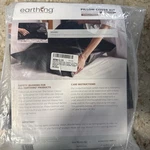 Earthing Brand Pillow Cover Kit New Grounding Conductive Clint Ober Black Std. Fixed Price $55.21.