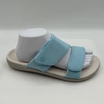 Spenco Kholo Nuevo Sandals Women's 8.5 D Wide, Cool Blue Orthotic Slide, Nwob. Fixed Price $28.94.