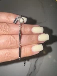 Nikken Silver Tone Chain Necklace N-05 Metal Signed Magnetic Therapy. Fixed Price $450.00.