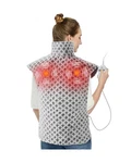 Caromio Massaging Heating Pad For Back Pain Relief, Neck And Shoulders Electr.... Fixed Price $64.15.