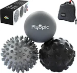 Plyopic. Massage Ball Set For Deep Tissue Muscle Massage, Myofascial Release. Fixed Price $29.99.
