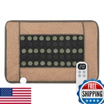 Far Infrared Heating Pads For Back Pain Relief, Natural Jade And Tourmaline Heat. Fixed Price $72.97.