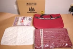 Medicrystal Amethyst Power Infrared Pillow - 18"x12"x4" Tourmaline Big. Fixed Price $142.50.