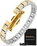 Magnetrx Magnetic Bracelets For Women Ellipsemax 5x Strength (silver & Gold). Fixed Price $59.95.