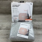 Calming Heat Back Wrap By Sharper Image- Cordless Electric Heating Pad. Fixed Price $56.99.
