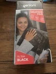 Geniani Xl Electric Heating Pad Size( 12 X24 ) Grey Plush , Open Box. Fixed Price $18.00.