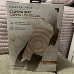 Calming Heat Copper + Charcoal Vibrating Heating Pad By Sharper Image- Weighted. Fixed Price $30.00.