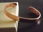 Pure Copper Magnetic Bracelet Arthritis Therapy Energy Cuff Men & Women 8 Magnet. Fixed Price $18.55.