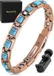 Magnetrx Women's Ultra Strength Copper Magnetic Bracelet (classic Turquoise). Fixed Price $49.95.