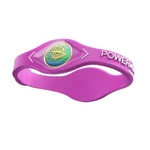 Authentic Power Balance Silicone Wristband - Pink/white Large. Fixed Price $29.99.