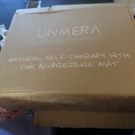 Unmera Acupressure Mat And Pillow Set, Natural Premium Linen & Coconut Fiber. Fixed Price $30.00.