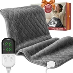 Electric Heating Pad For Pain Relief 35"x20" King Size, Moist & Dry Heat. Fixed Price $49.14.