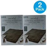 Pure Enrichment Purerelief Xxl Ultra-wide Microplush Heating Pad Gray 2 Pack New. Fixed Price $54.00.