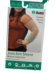 New Juzo Soft Sleeve Top Silicone Band, Size 1 Max, Regular, Black, 20-30 Mmhg. Fixed Price $23.24.
