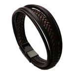 Murtoo Mens Leather Bracelet With Clasp Cowhide Multi-layer Braided M.... Fixed Price $31.79.