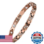 Jecanori Copper Magnetic Bracelets For Women, 99.99% Pure With. Fixed Price $37.11.