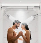 Ourbaofu Shower-2h Tandem Double Duo Two Couple Shower Heads. Fixed Price $150.00.