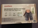 Comfheat Heated Hand Therapy Microwaveable Mittens /w Lavender Scent Size Large. Fixed Price $24.95.
