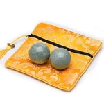 Brass Statu Brabud 1.4'' Blackish Green Marble Chinese Baoding Health Stress .... Fixed Price $22.39.