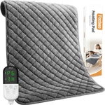 King Size Heating Pad For Back 32"x24" Extra Large Electric 32"x24", Gray. Fixed Price $60.99.