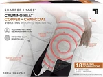 Calming Heat Copper + Charcoal Vibrating Heating Pad By Sharper Image- Weighted. Fixed Price $44.95.