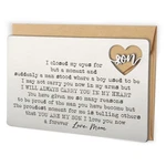 Yodocamp Son Gifts From Mom, Engraved Wallet Card Inserts Keepsake For .... Fixed Price $17.09.