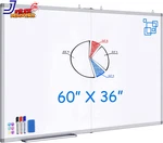 White Board Dry Erase 60 X 36 Maxtek Large Magnetic Whiteboard 5' 3'. Fixed Price $157.57.
