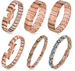 Magnetrx Pure Copper Magnetic Therapy Bracelets Pain Relief Healing. Fixed Price $54.95.