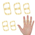 Lgclgy 5pcs Oval Finger Splint, Trigger Splint For Middle Finger, Stra.... Fixed Price $12.84.