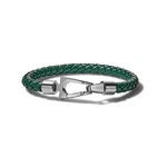 Bulova Jewelry Men's Marine Star Braided Leather Medium, Green. Fixed Price $129.58.