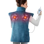 Dowin Vibrating Heating Pad For Neck And Shoulders,24"x35" Large Pads Fo. Fixed Price $64.33.