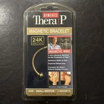Homedics Thera-p Magnetic Wave Bracelet 24k Gold Plated Small/medium Model Mb-g1. Fixed Price $12.99.
