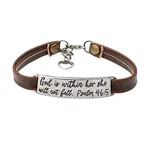 Yiyang Christian Gifts Leather Bracelet For Women Inspirational Faith Bible. Fixed Price $15.98.