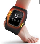 Dreamsome Cordless Ankle Heating Pad Vibration Massage Black Cl-2888. Fixed Price $20.00.