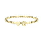 M Mooham Gold Bracelet For Women - Dainty 14k Plated Beaded 6.5", S. Fixed Price $24.64.