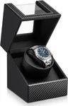 Luxury Single Watch Winder With Quiet Motor & Anti-magnetic Case - Gift For Him. Fixed Price $38.99.