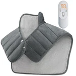 Heating Pad For Neck And Shoulders Back, 24"x23" Xl Large Electric Heated.... Fixed Price $45.18.