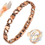 Vicmag Copper Bracelet For Women, Strength Magnetic Bracelets 99.9% So.... Fixed Price $27.65.
