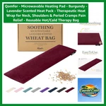 Ultra Soft Reusable Heating Pad - Lavender Aroma For Stress And Stiffness Relief. Fixed Price $17.99.