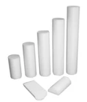 Cando White Pe Foam Roller. Fixed Price $13.99.